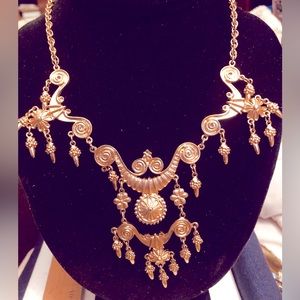 Fabulous vintage Etruscan Revival Vendome necklace